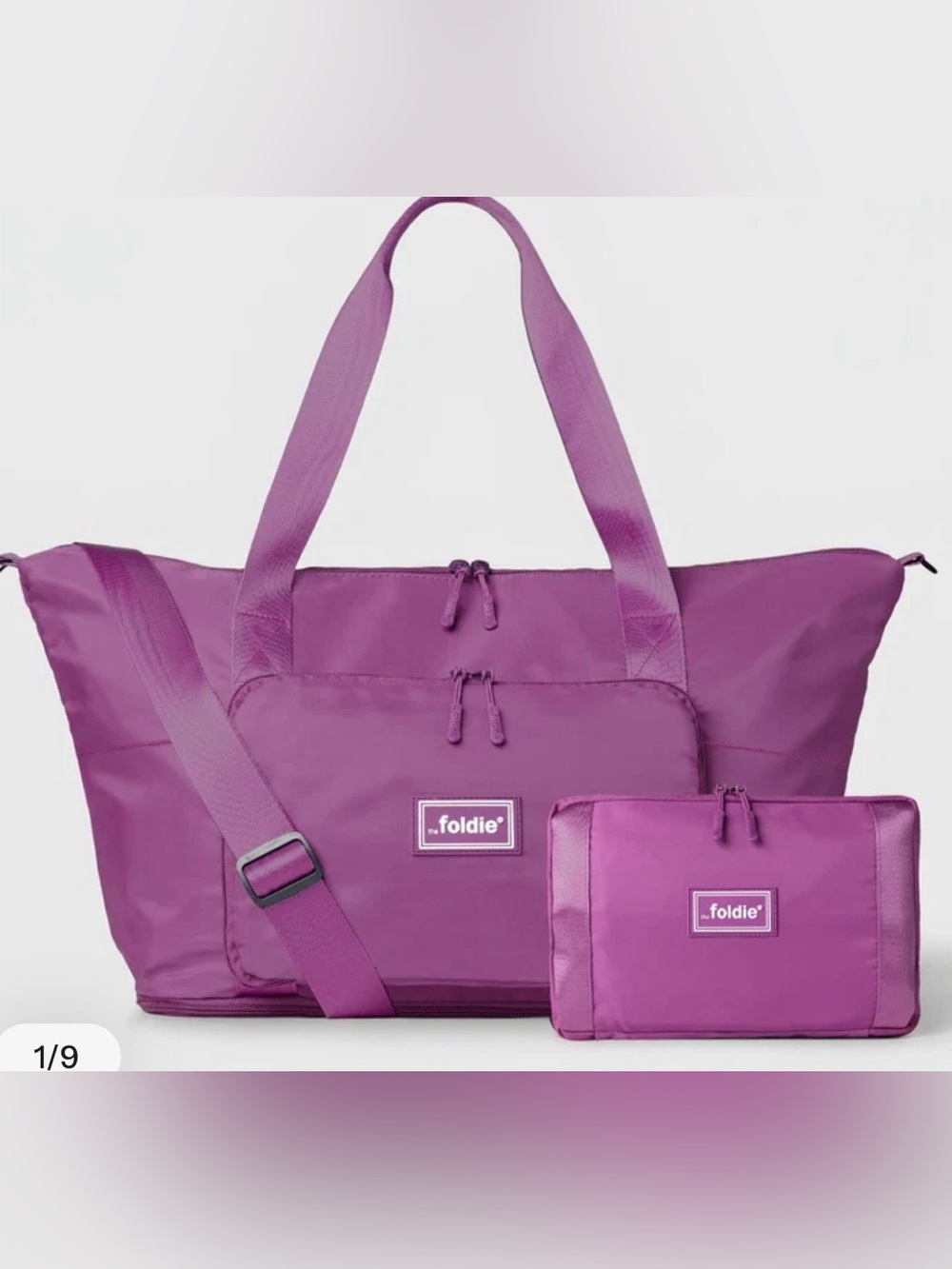 FOLDIE TRAVEL BAG PURPLE